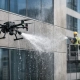 Drone Building Washing for Safer, Cleaner Exteriors