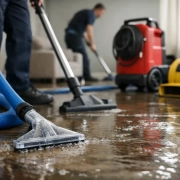 Emergency Water Extraction Service Steps