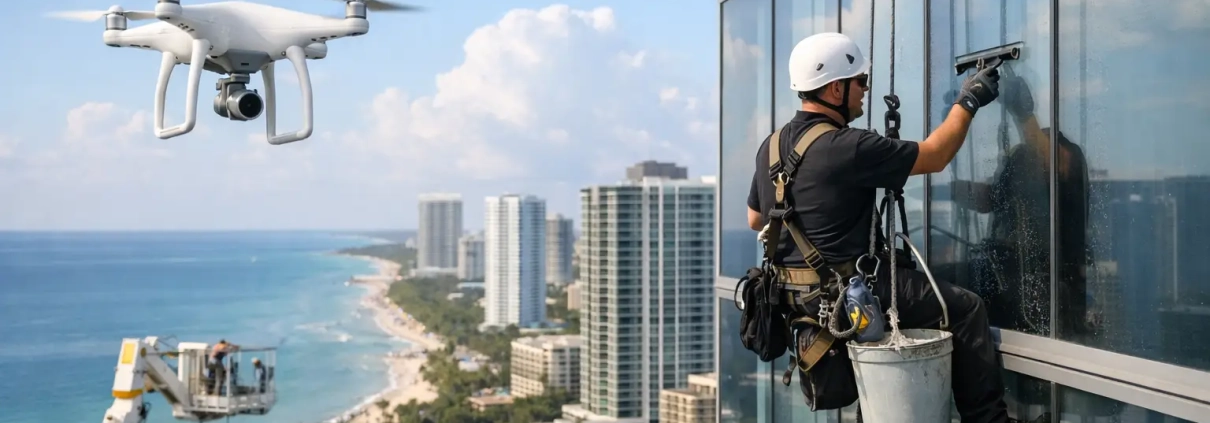 Future of Aerial Building Maintenance in South Florida
