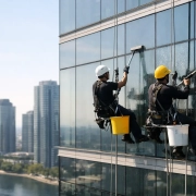 High Rise Exterior Cleaning Without Disruption
