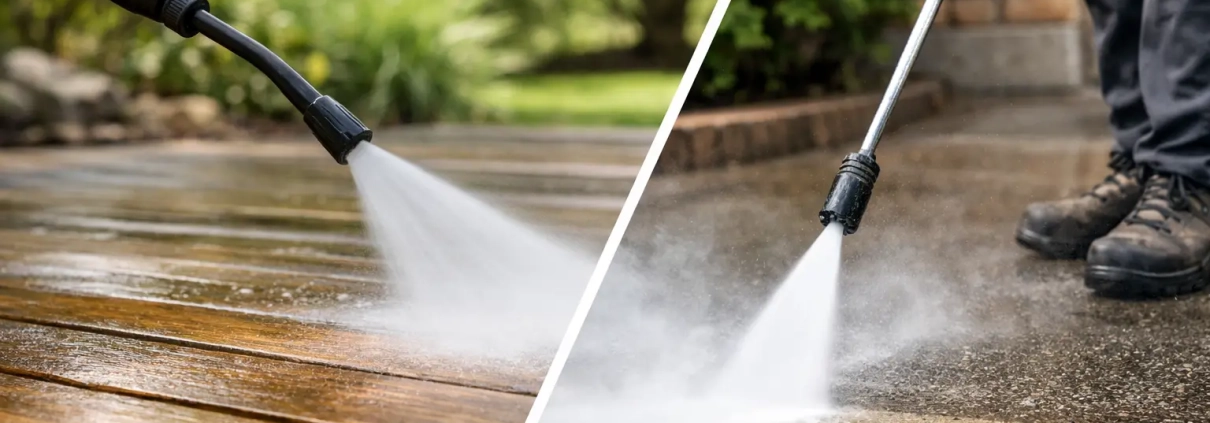 Low Pressure Versus Power Washing Explained