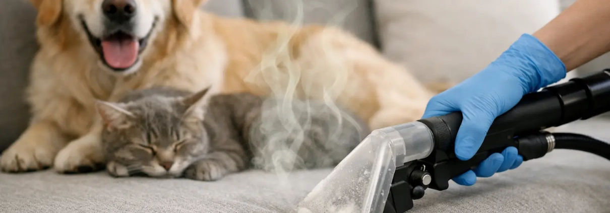 Upholstery Cleaning for Pet Odors That Works