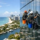 Aerial Facade Cleaning Review for South Florida