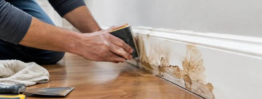 How to Restore Water-Damaged Baseboards Safely