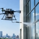 Industrial Cleaning Drone for Safer Building Care