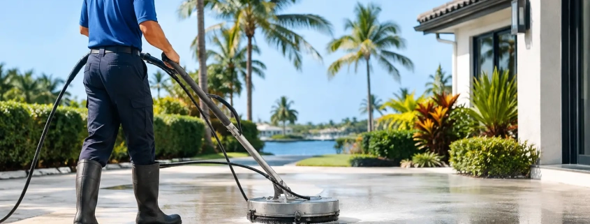 Concrete Cleaning for South Florida Properties