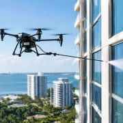 Drone Exterior Cleaning for South Florida Buildings