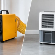 Thermal Drying Versus Dehumidifiers Compared